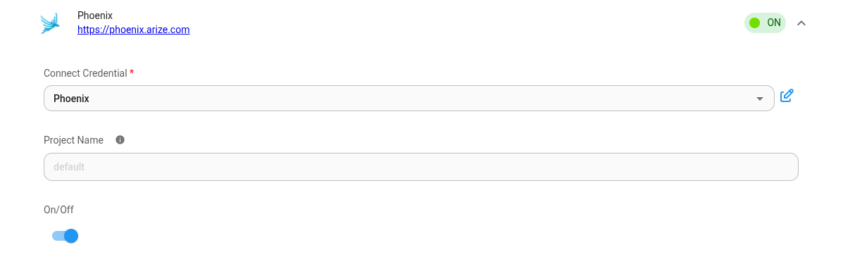Screenshot of analytics providers enabled